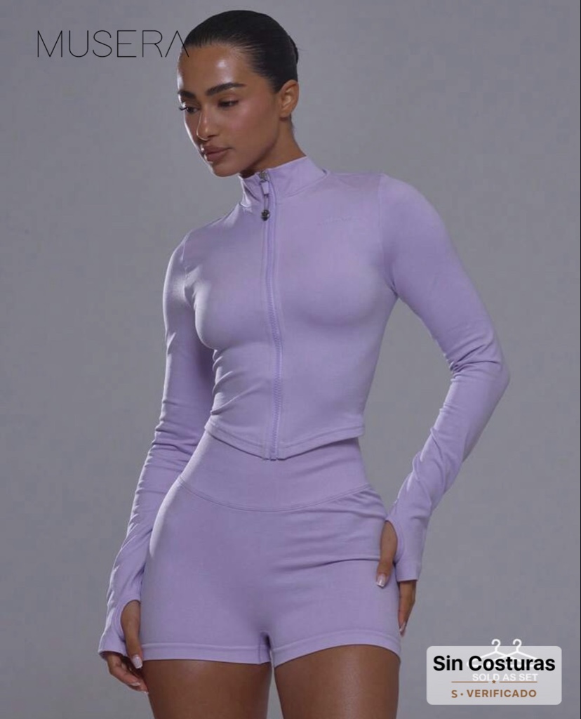 Set M/Larga MUSERA SPORT | púrpura