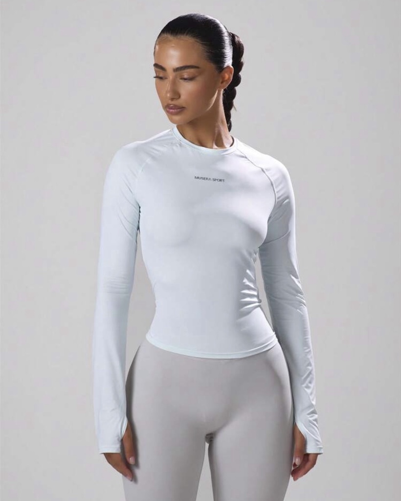 TOP MUSERA SPORT/ Celeste