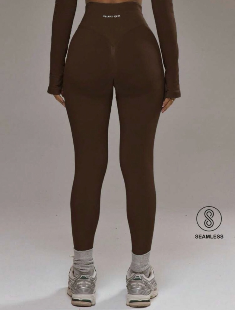 Leggins MUSERA SPORT | MARRÓN