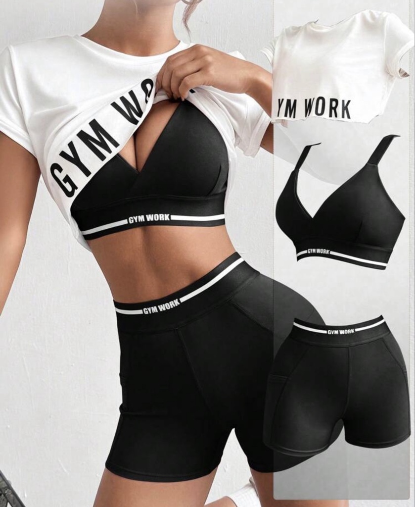 Set Deportivo SHEIN| Negro