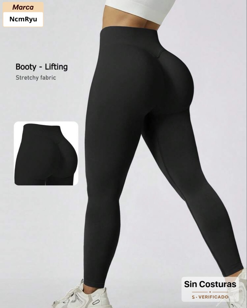 Leggins Deportivo NcmRyu | Negro