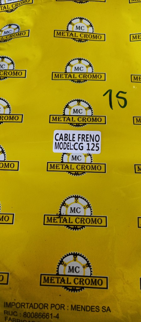 Cabo de freno CG