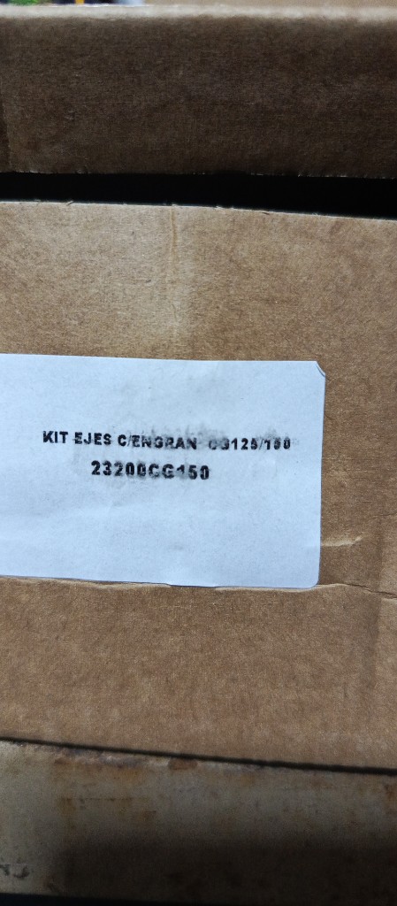 Kit ejes C/eng.CG150