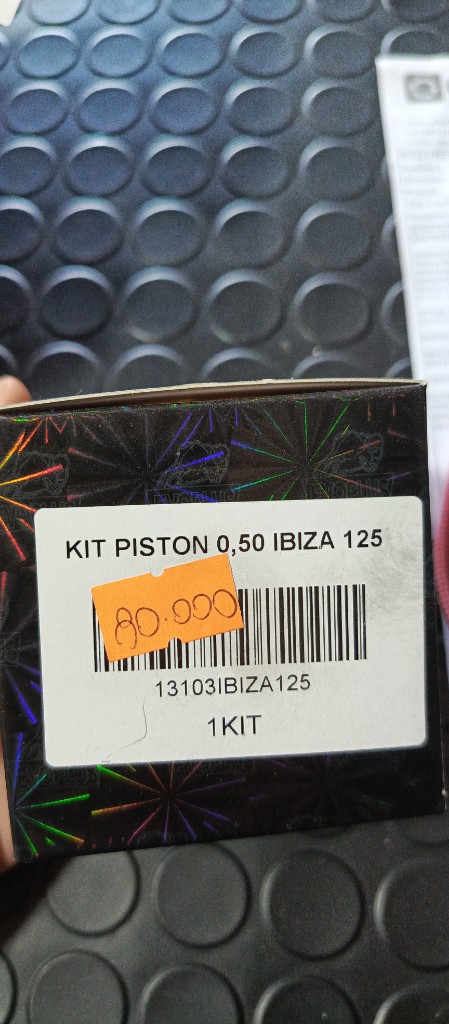 Kit pistón 0,50 Ibiza 125 evo