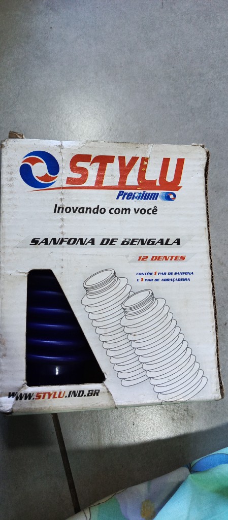 Guarda polvo azul