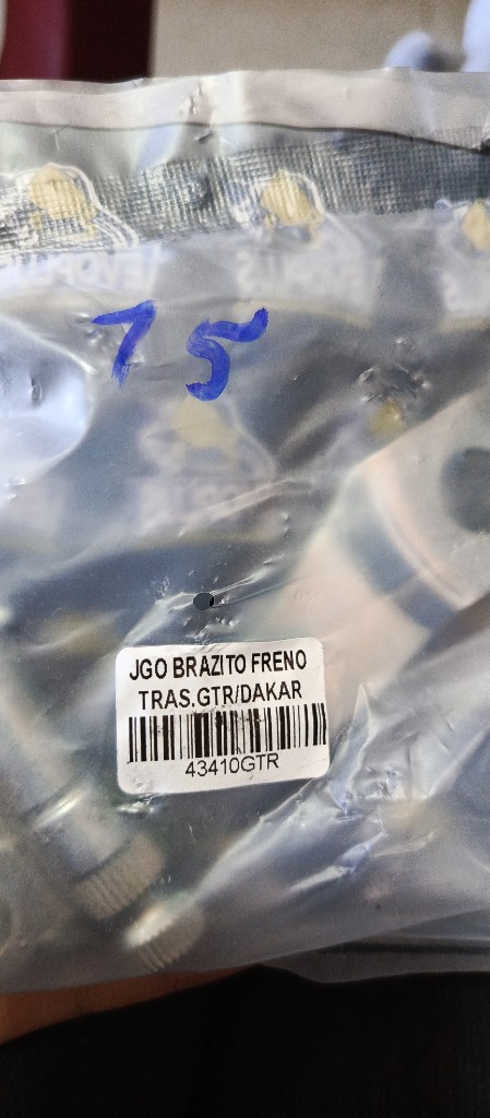 Jgo Brazo freno tras.GTR, DAKAR Evo