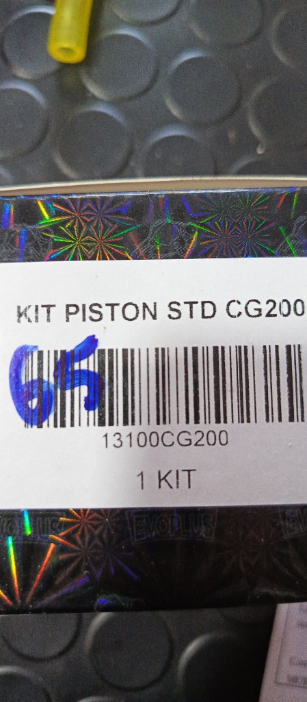 Kit pistón STD cg200 evo
