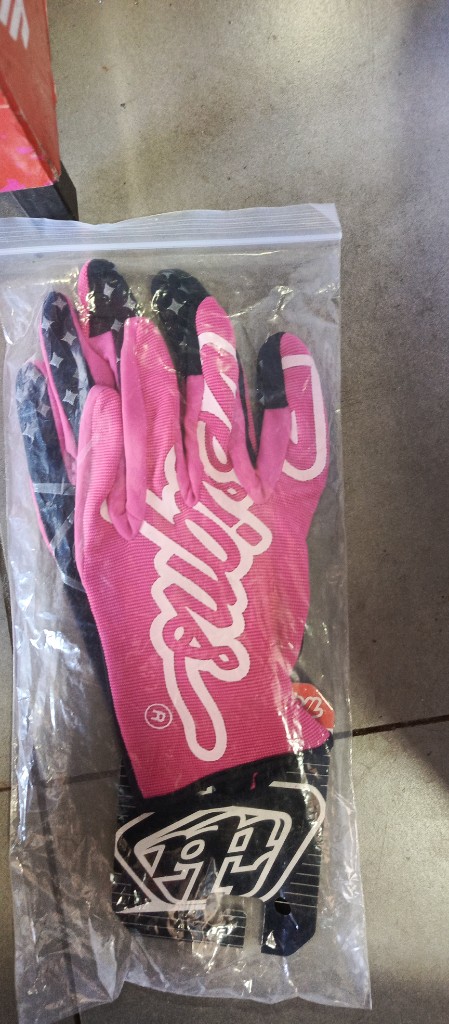 Guantes rosado
