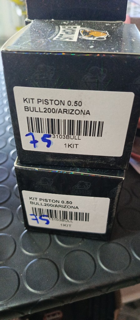 Kit pistón 0,50 bull Arizona evo