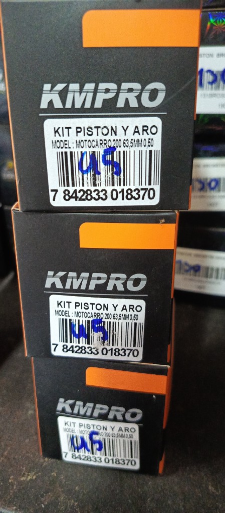 Kit pistón motocarro 20063.5mm0,50