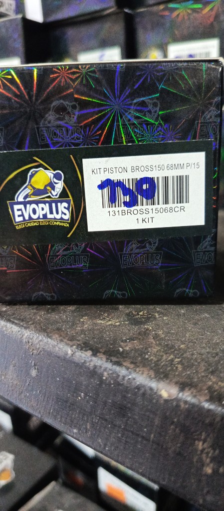Kit pistón Bross150 68mm