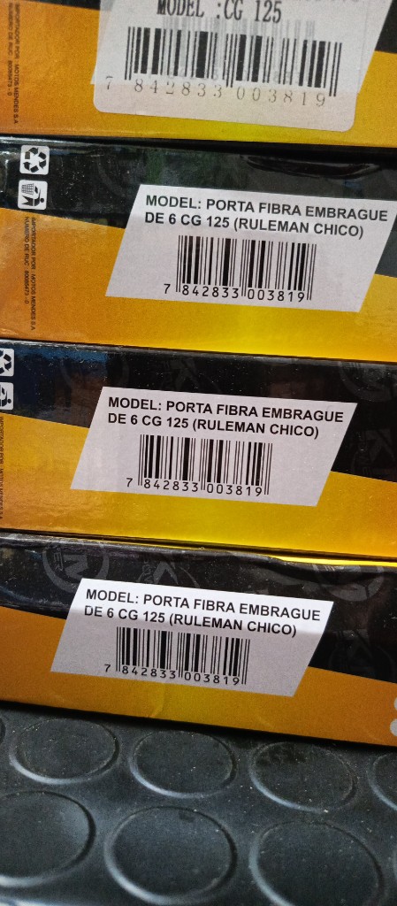 Porta fibra embrague CG 125