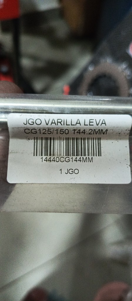 Varilla de leva CG 125