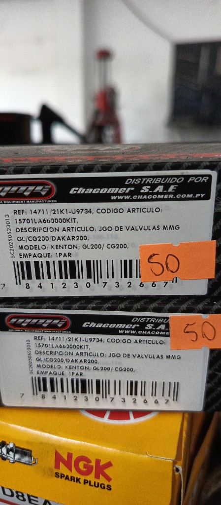 Válvulas CG 200 MMG