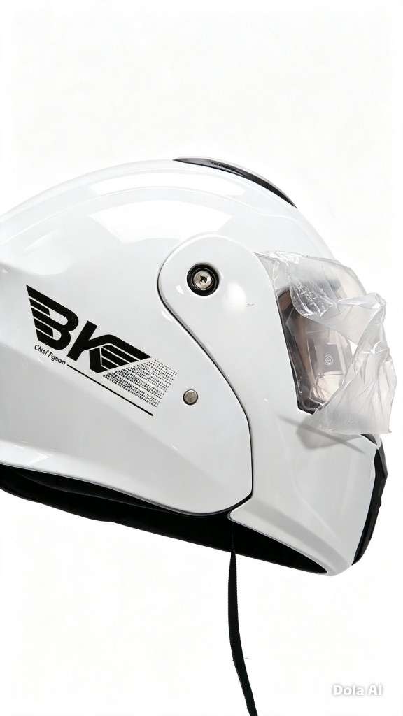 Casco BK BLANCO (M)