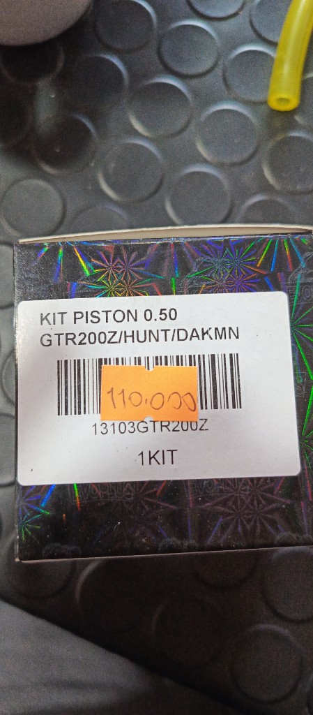 Kit pistón 0,50 GTR200Z HUNTER EVOPLUS