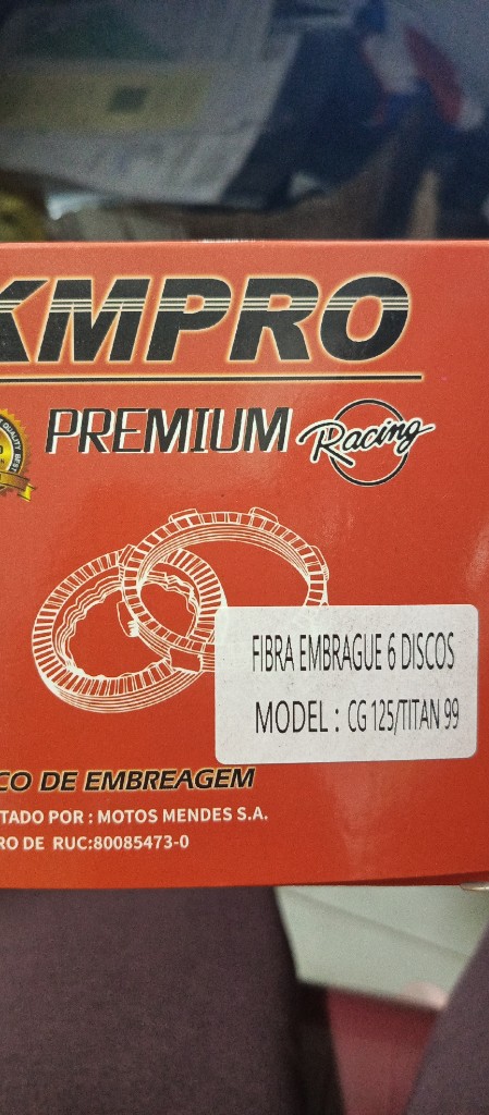 Fibra de embrague de 6 kmpro