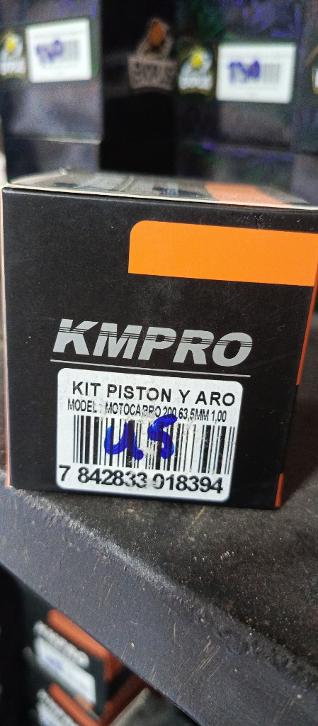 Kit pistón motocarro 63,5 1,00 kmpro