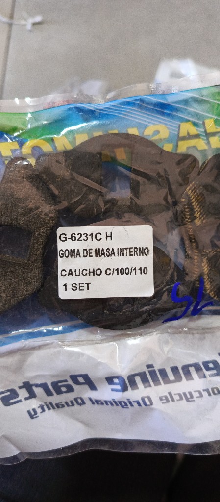 Taco de goma c100