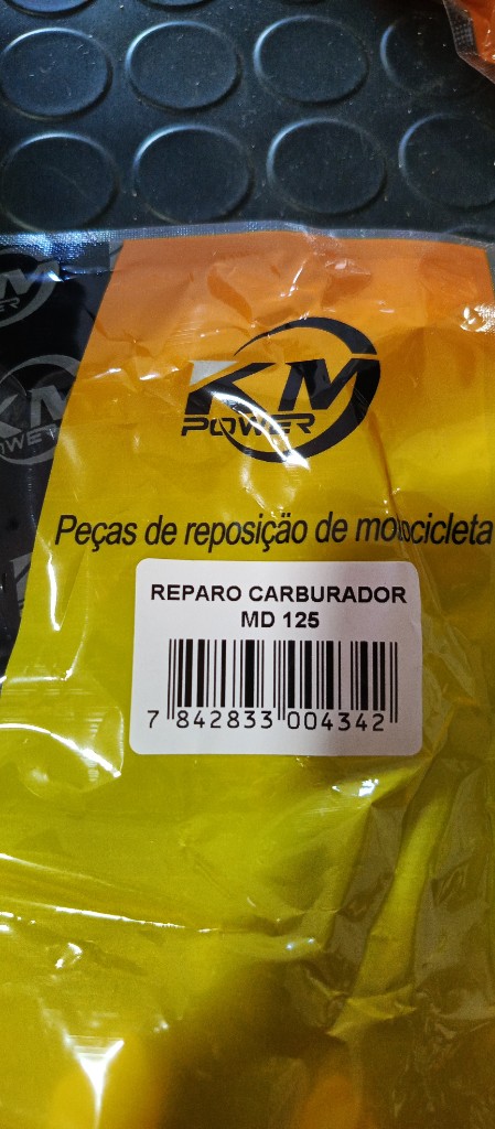 Reparo de carburador 125