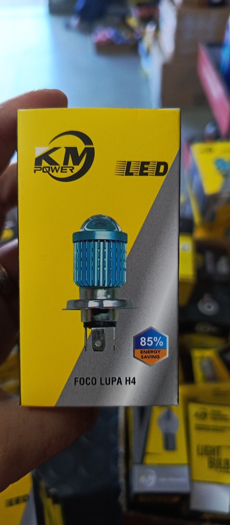 Foco h4 con lupa KM