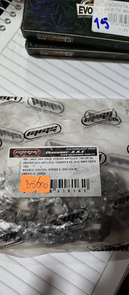 Cadenita de leva GYR200 Z