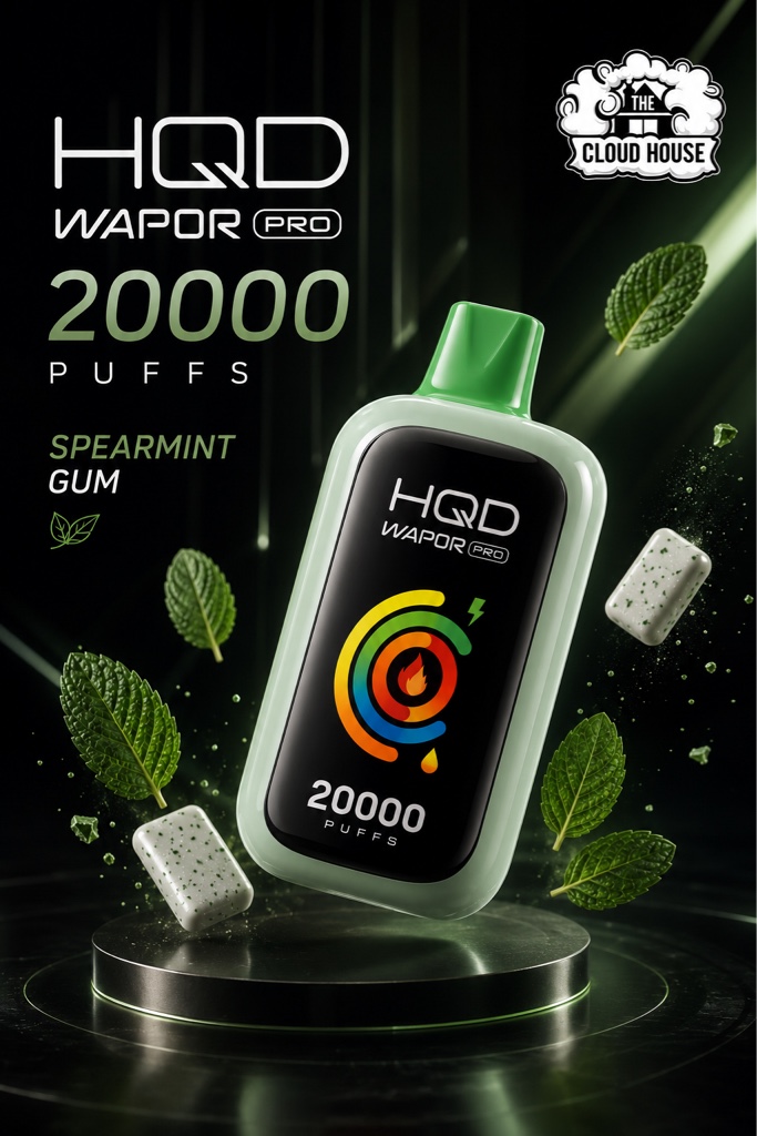 HQD WAPOR PRO- Spearmint Gum
