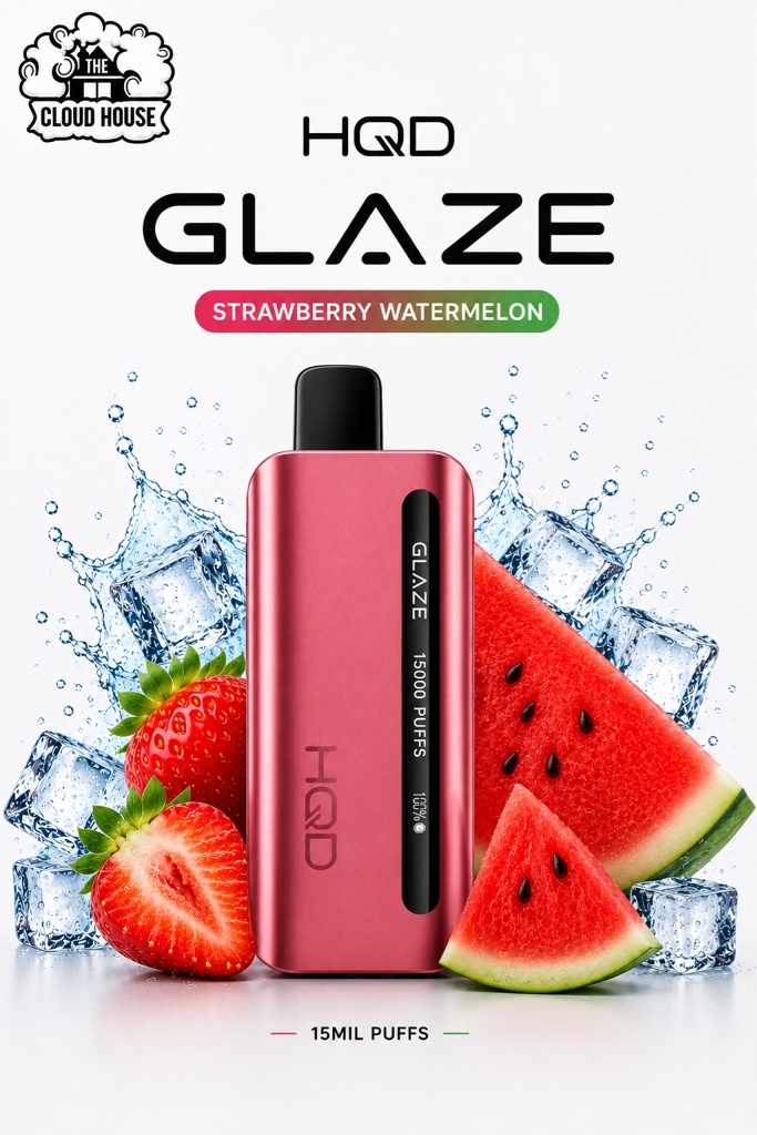 HQD GLAZE- Strawberry Watermelon