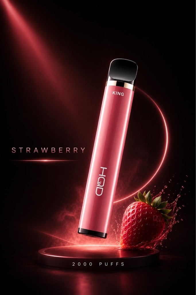 HQD King - Strawberry