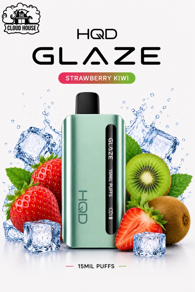 HQD GLAZE - Strawberry Kiwi