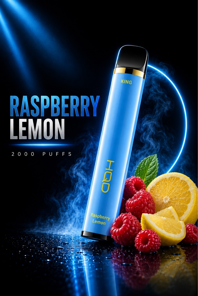 HQD King - Raspberry Lemon