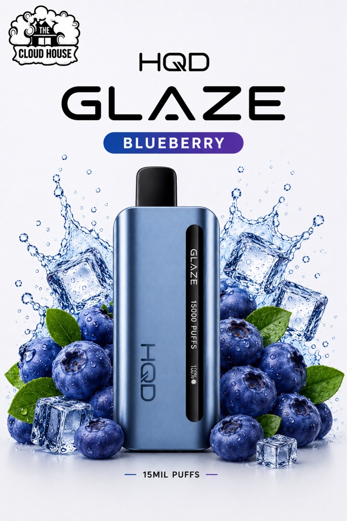 HQD GLAZE- Blueberry