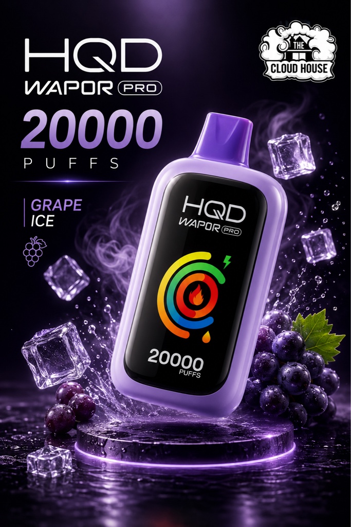 HQD WAPOR PRO- Grape Ice