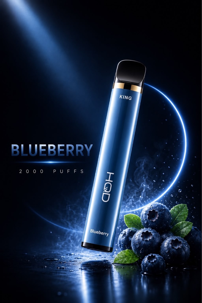 HQD King - Blueberry