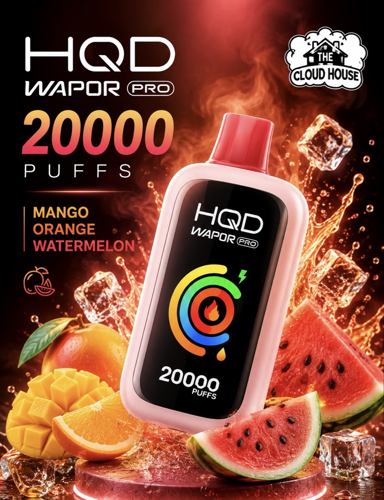 HQD WAPOR PRO- Mango Orange Watermelon