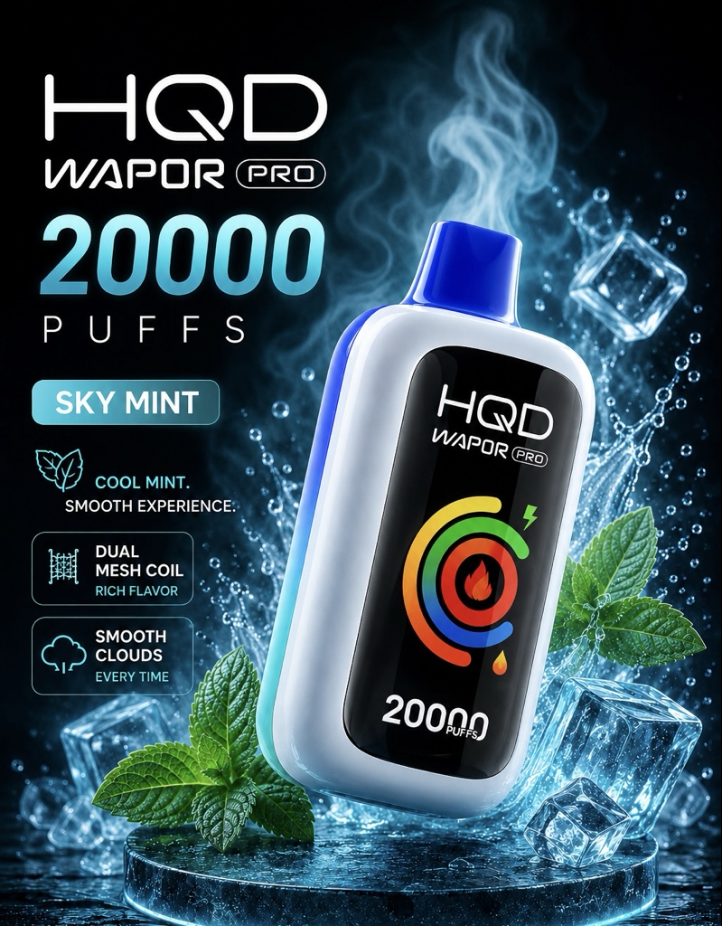 HQD WAPOR PRO- Sky Mint