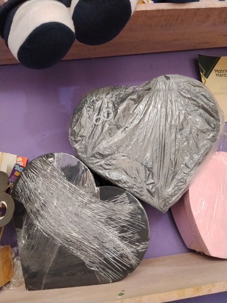 Caja de corazón grande