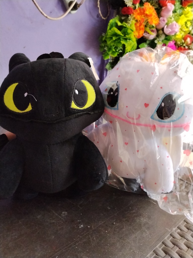 Peluche chimuelo y furia