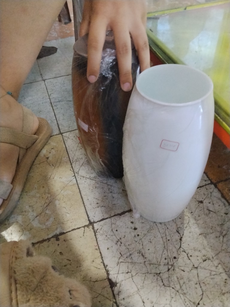 Jarrones de huevito