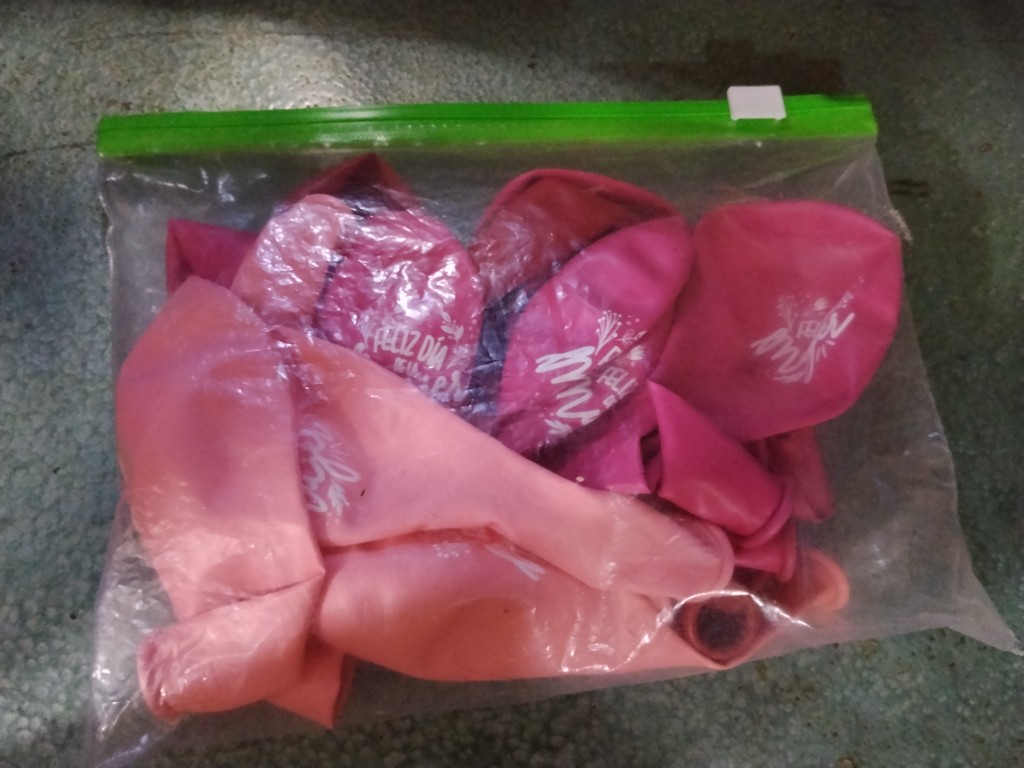 Globos látex felíz día de la mujer