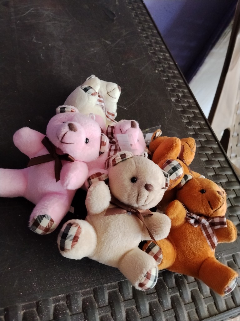 Peluche llavero oso corbata