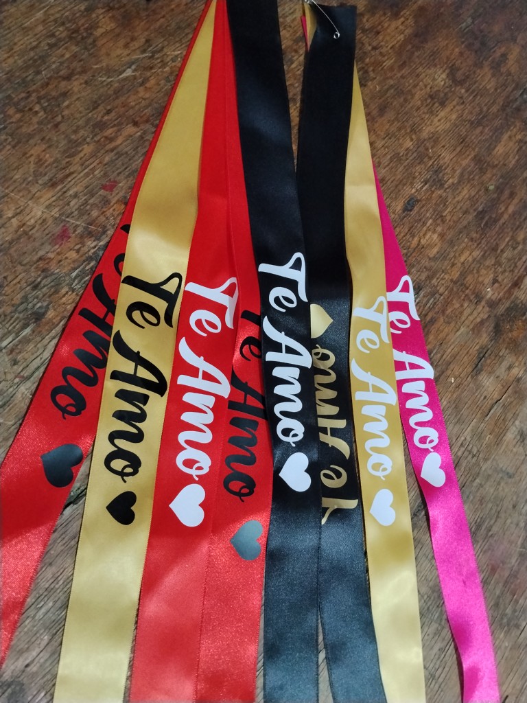 Cinta decorativa te amo