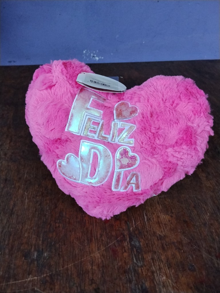 Peluche almohada corazón