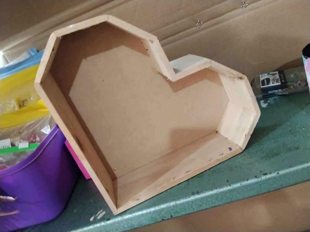Corazón madera