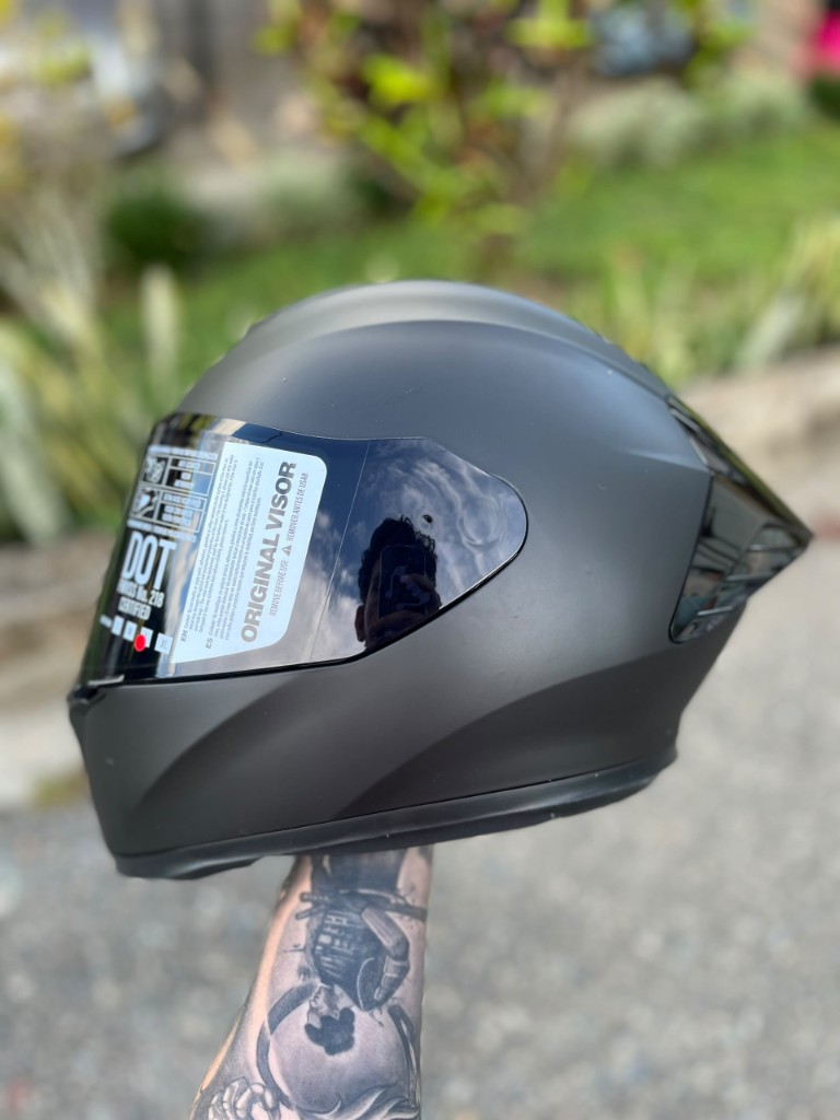 CASCO ICH 505 NEGRO MATE S,M,L,XL