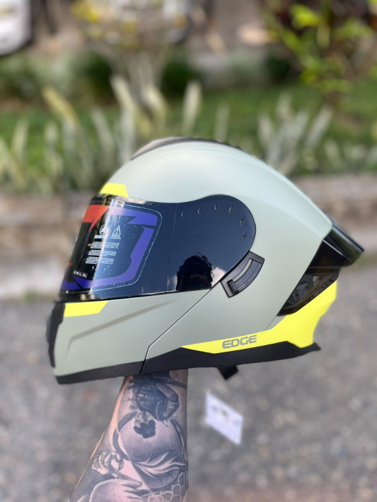 CASCO EDGE BOSTON REX VERDE MATE XL