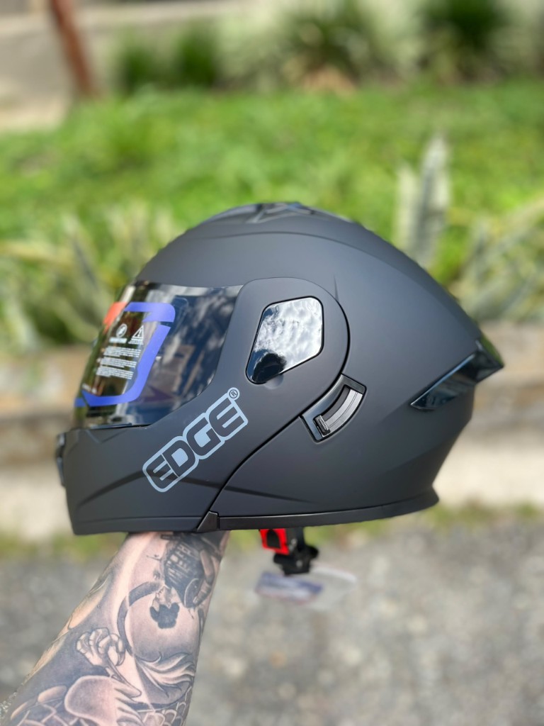 CASCO SHEZHEN EDGE NEGRO MATE M,L,XL