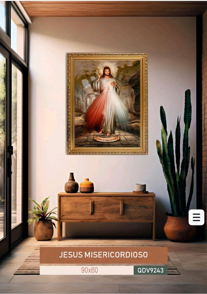 Jesus Misericordioso 90x60