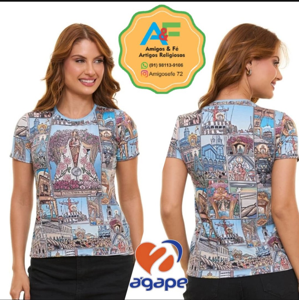 Blusa DV14520 G Círio NSra Nazaré