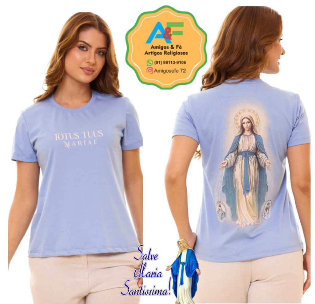 Blusa DV13990 P Totus tuus